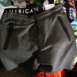 American Eagle Outfitters Shorts Gray Black American Eagle Active Flex Shorts Poshmark